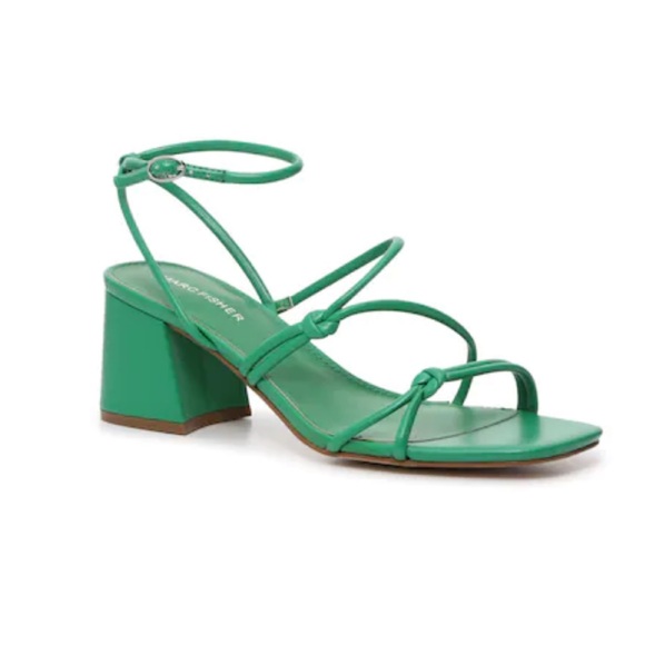 Marc Fisher Shoes - Marc Fisher Green Strappy Sandals